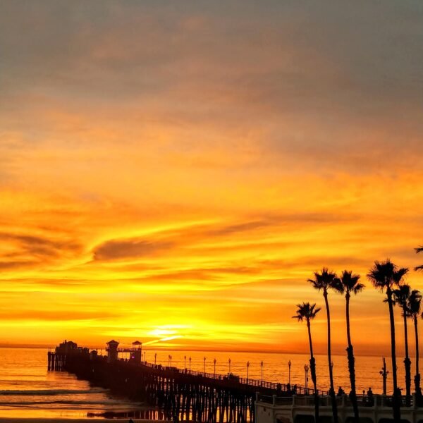 Oceanside sunset